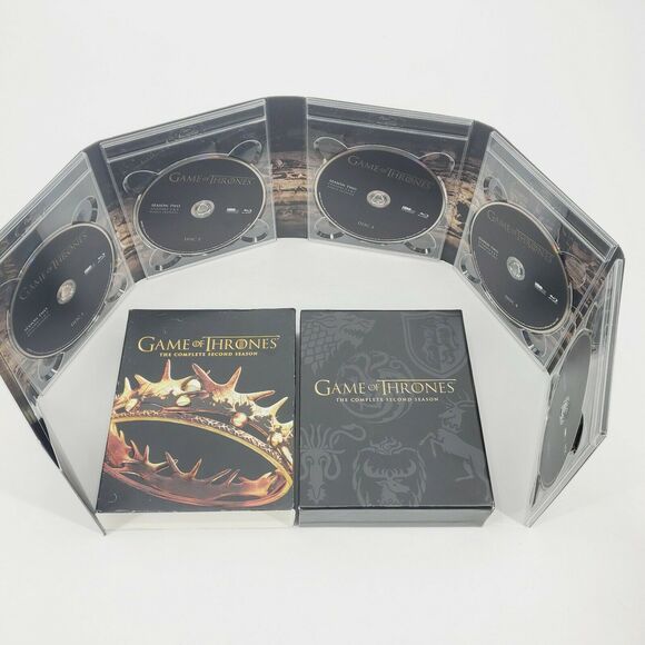 Game of Thrones DVD Set Seasons 2,4,5 and 6 Blueray Discs with Bonus Features - Picture 3 of 6